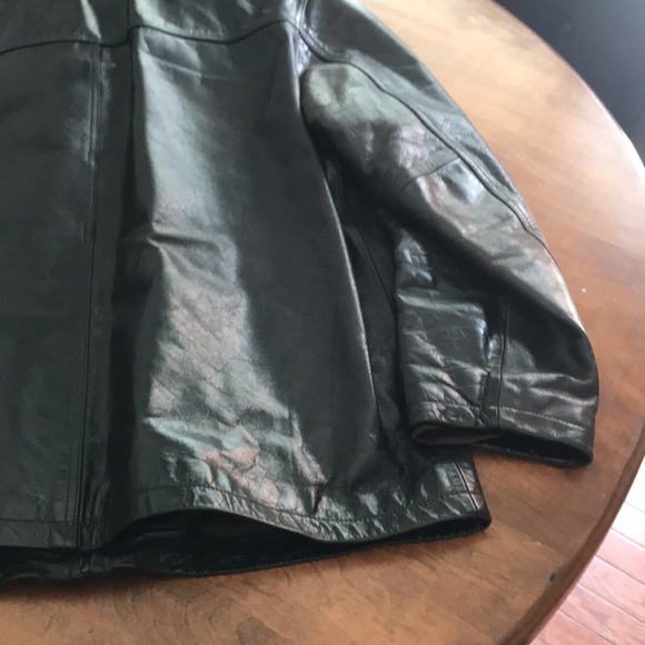 Mens Pegabo Leather Jacket - Picture 10 of 15